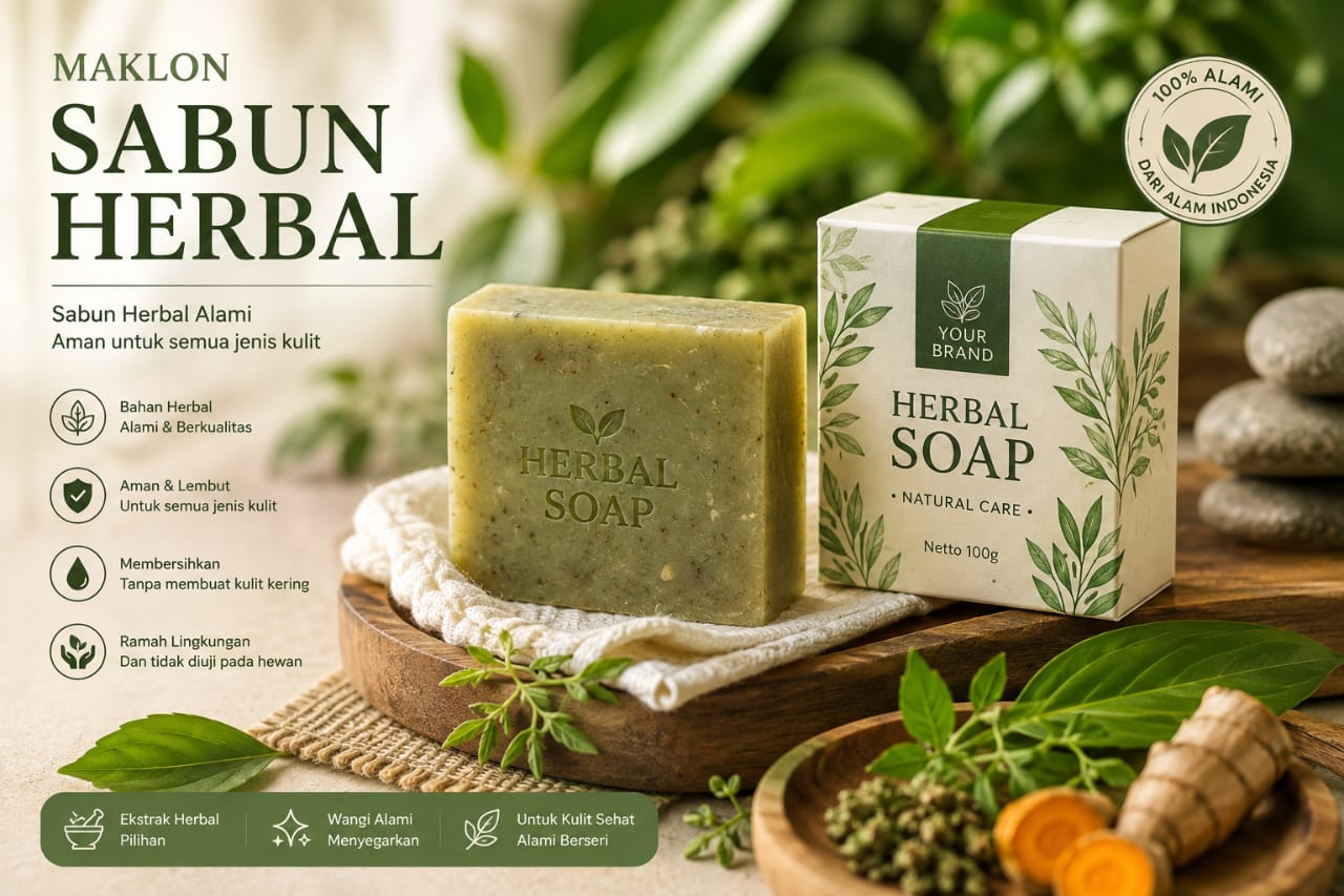Maklon Sabun Herbal